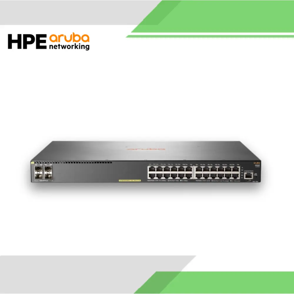 Aruba 2930F 24G PoE+ 4SFP Switch JL261A